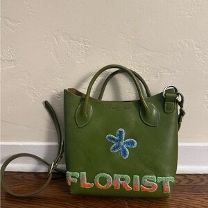 Custom Florist NYC Leather Purse